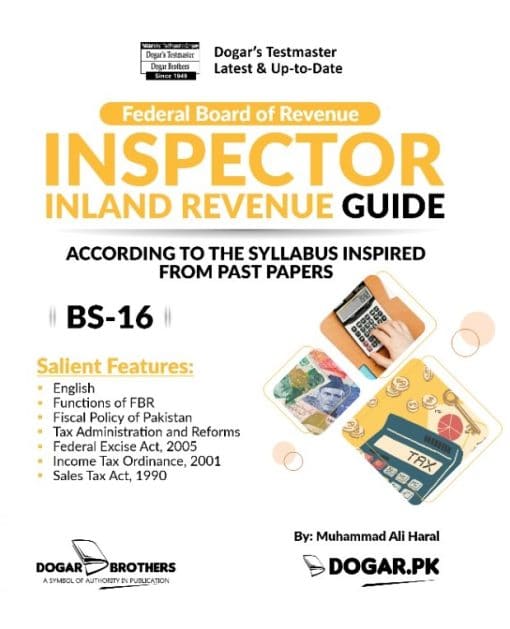 FBR Inspector Inland Revenue (BS-16) Guide