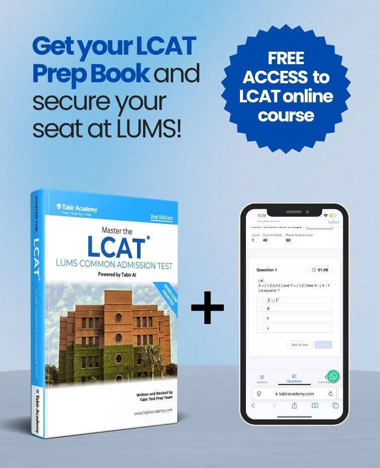 LCAT Guide + Scientific Aptitude Test Preparation Course Package