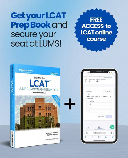 LCAT Guide + Scientific Aptitude Test Preparation Course Package