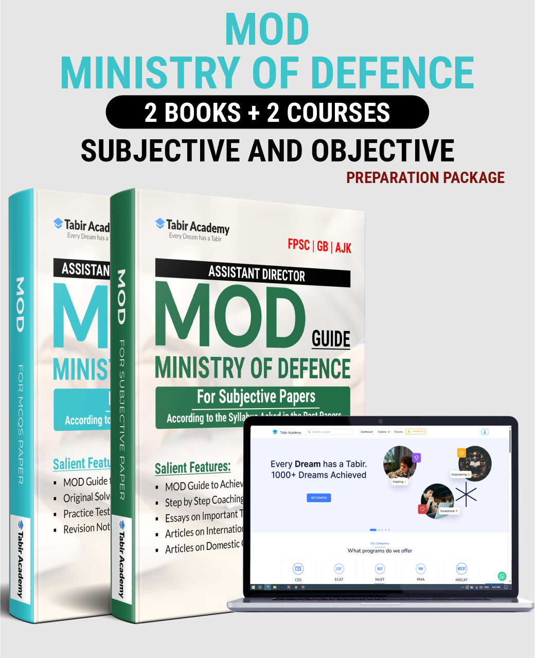 MOD For Assistant Director and Sub Inspector Guide Package
