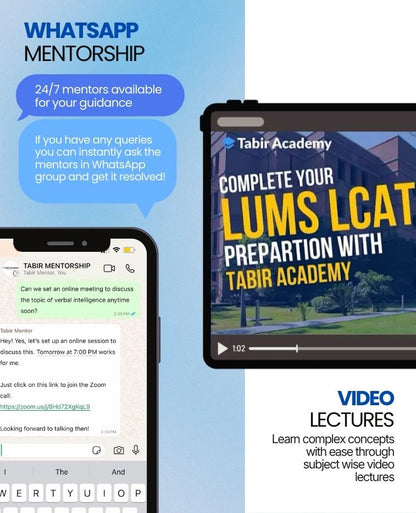 LCAT Guide + Scientific Aptitude Test Preparation Course Package