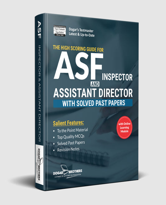 Assistant Director ASF (Airports Security Force) Guide by Dogar Brothers