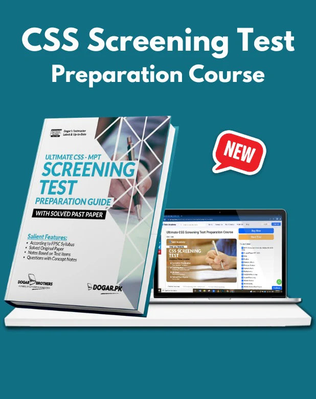 CSS Screening Test Online Preparation Guide