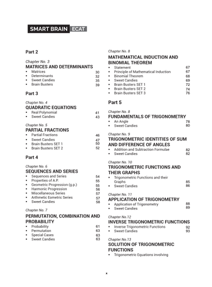 High Scoring UET ECAT