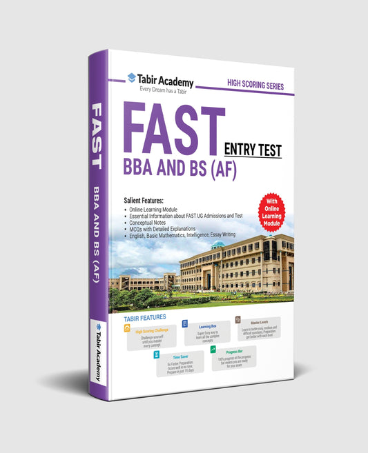 FAST BBA and BS (AF) Entry Test Guide