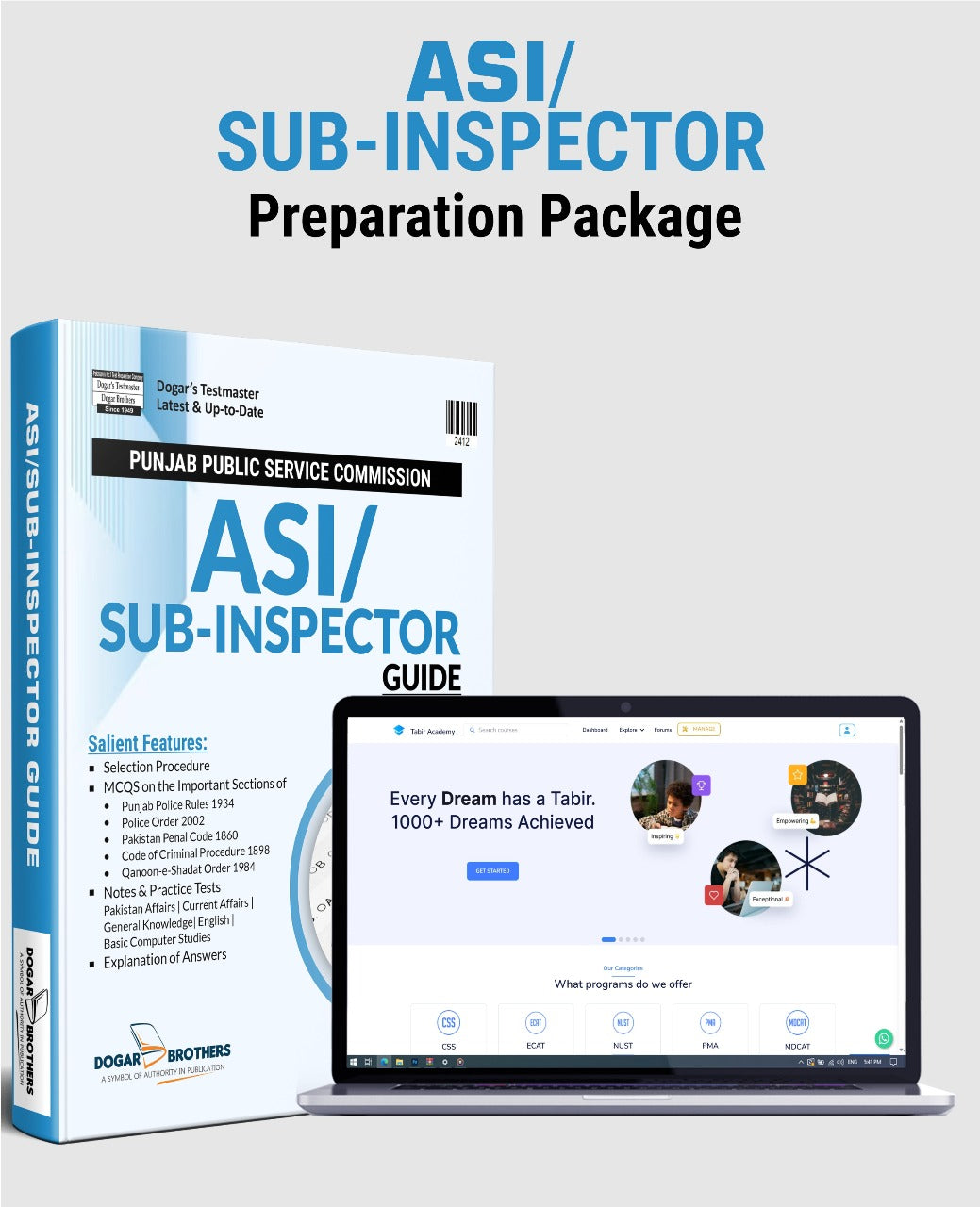 High Scoring Package of PPSC ASI / Sub-Inspector with Online Module