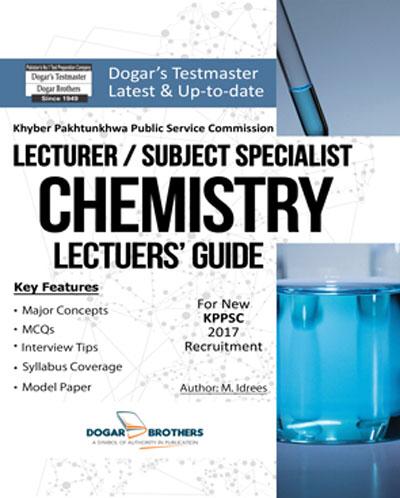 KPPSC Lecturers Guide For Chemistry