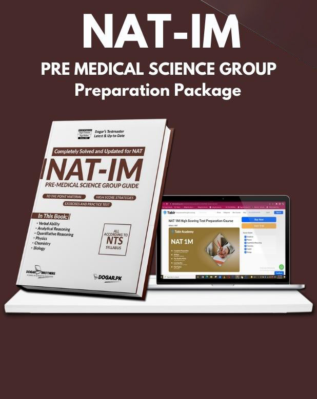 NAT IM Complete NTS Guide (With Online Preparation Module) by Dogar Brothers
