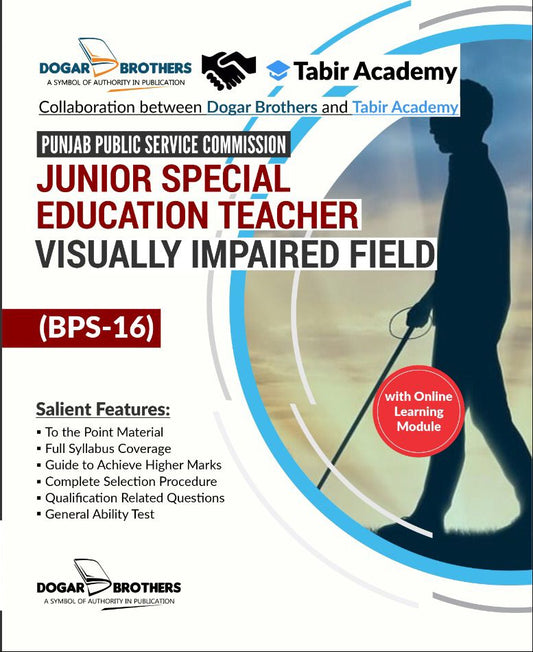 PPSC Junior Special Education Teacher Visually Impaired Field Guide
