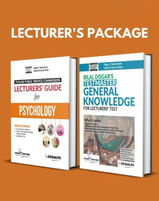 PPSC Lecturer’s Psychology & General Knowledge Package
