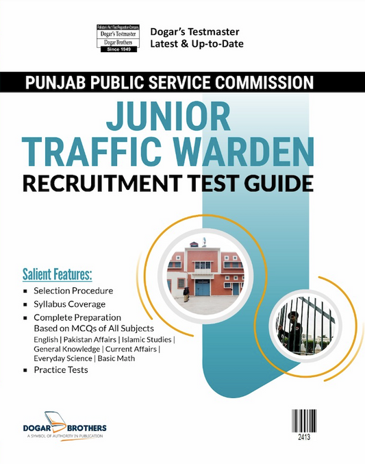 PPSC Junior Traffic Warden Recruitment Test Guide