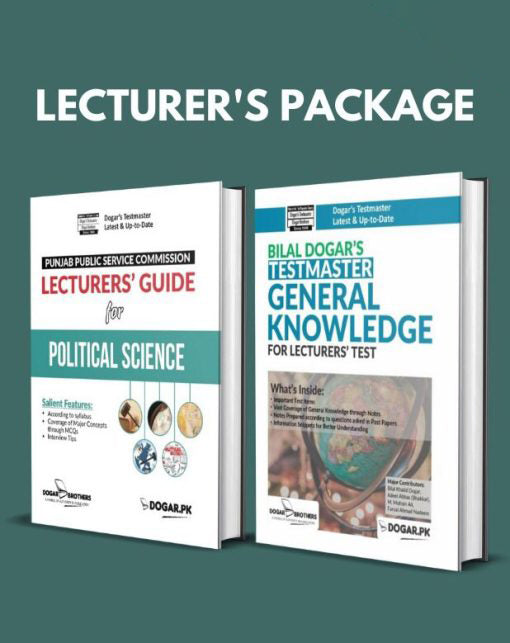 PPSC Lecturer's Political Science & General Knowledge Package