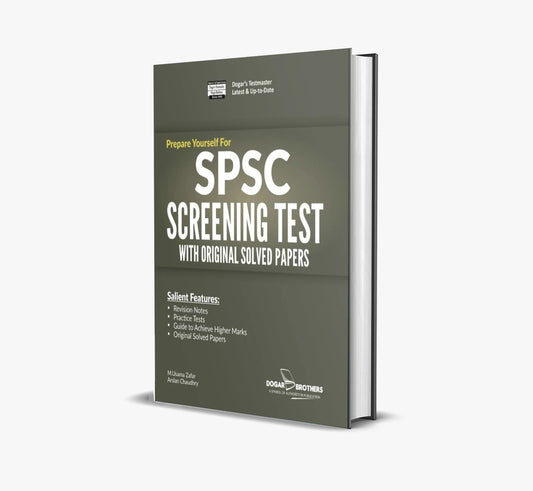 SPSC Screening Test with Solved Papers - Guide