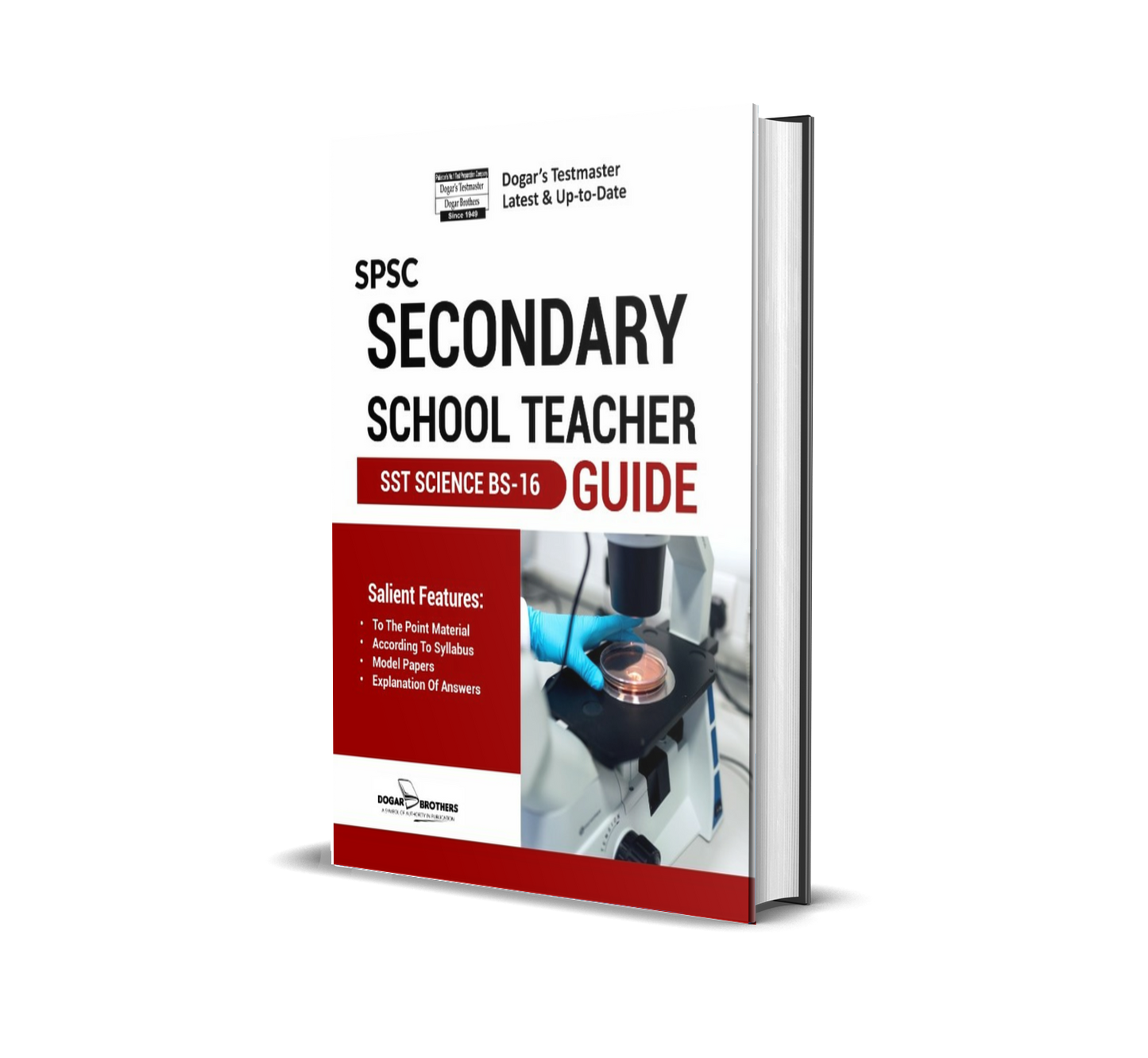 SPSC Secondary School Teacher (SST Science BS-16) Guide Book