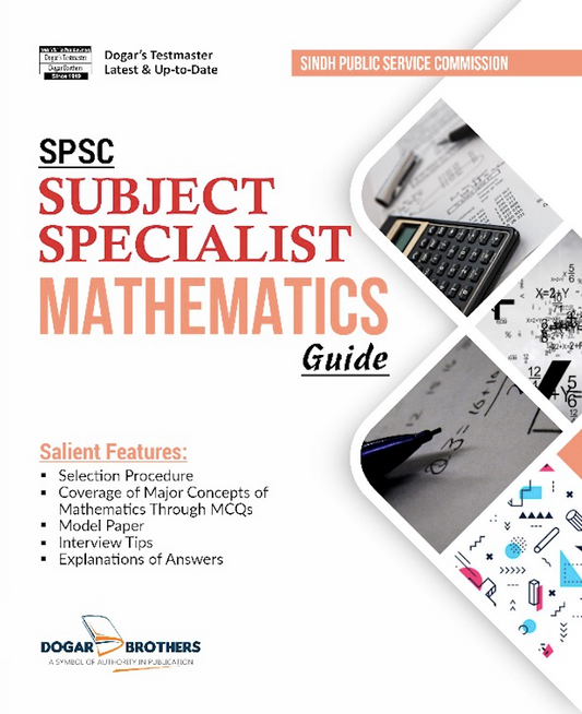 SPSC Subject Specialist Mathematics Guide