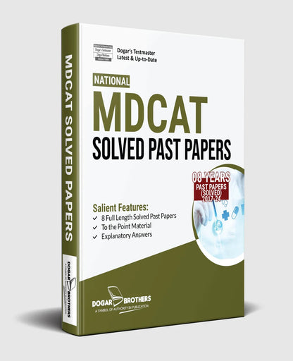 National MDCAT Solved Past Papers