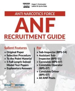 Anti Narcotics Force (ANF) Recruitment Guide