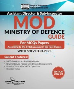 Assistant Director & Sub-Inspector (MOD) Guide for MCQs Paper