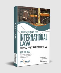 CSS INTERNATIONAL LAW Solved Past Papers