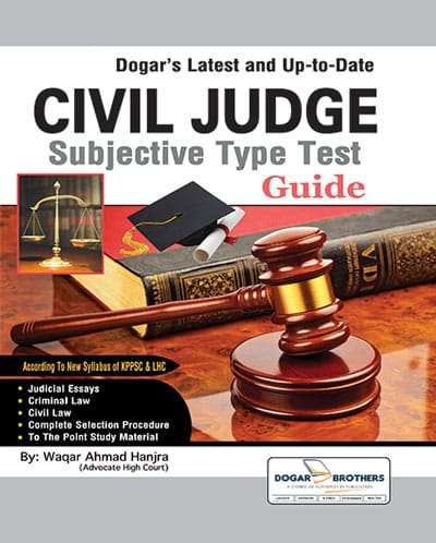 Civil Judge Subjective Test Guide