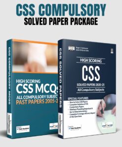 Compulsory CSS Solved Past Papers Package