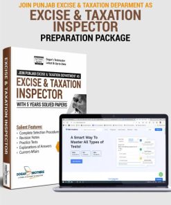 Excise & Taxation Inspector Guide With Solved Papers