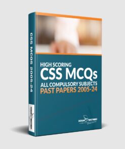 High Scoring CSS MCQs Solved Past Papers (2005-2024) All Compulsory Subjects