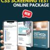 High Scoring CSS Screening Test Online Package