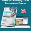 High Scoring CSS Screening Test Online Package