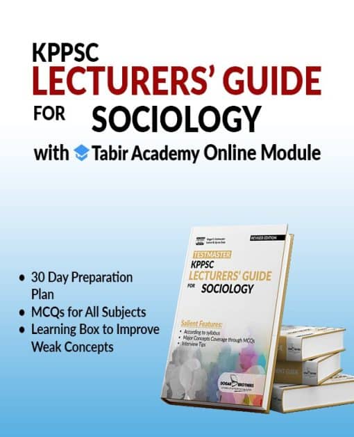 KPPSC Lecturers Guide For Sociology