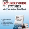 KPPSC Lecturers Guide For Statistics