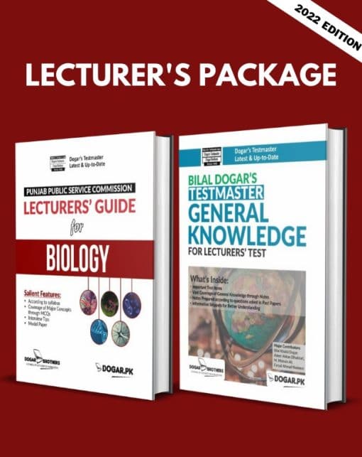 PPSC Lecturer Biology General Knowledge Package
