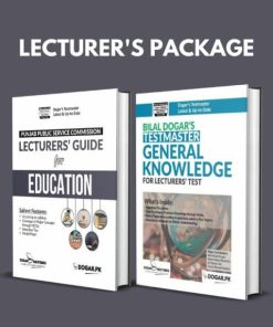 PPSC Lecturer Education & General Knowledge Package