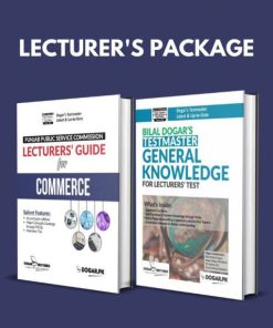 PPSC Lecturer's Commerce & General Knowledge Package
