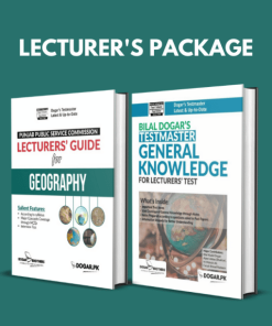 PPSC Lecturer’s Geography & General Knowledge Package