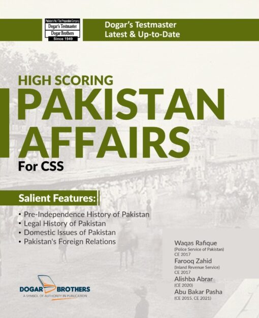 Pakistan Affairs for Competitive Exams (CSS)