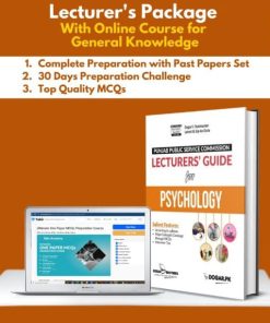 Psychology Lecturer's Package with Online Course for General Knowledge
