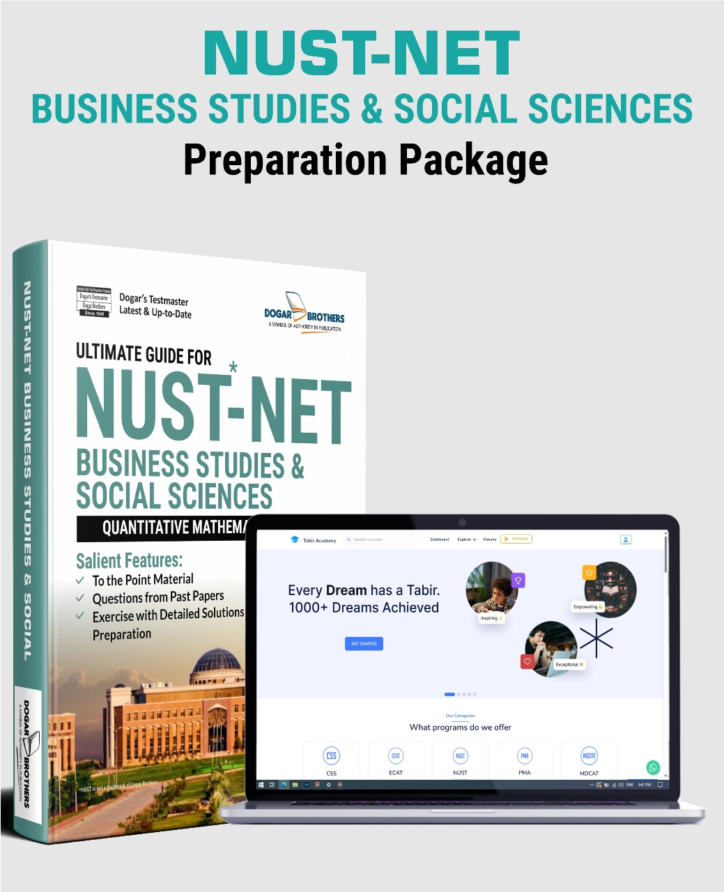 Prepare for NUST NET Business Entry Test with Premium Package Prepare for NUST NET Business Entry Test with Premium Package