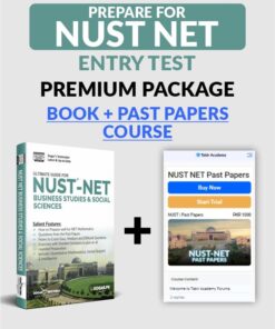 NUST NET Entry Test guide book