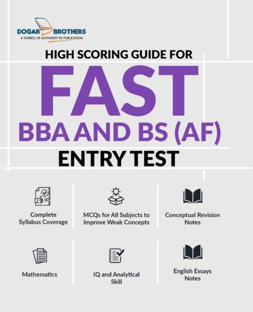 FAST BBA and BS (AF) Entry Test Guide