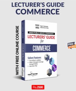 SPSC Lecturer's Guide for Commerce
