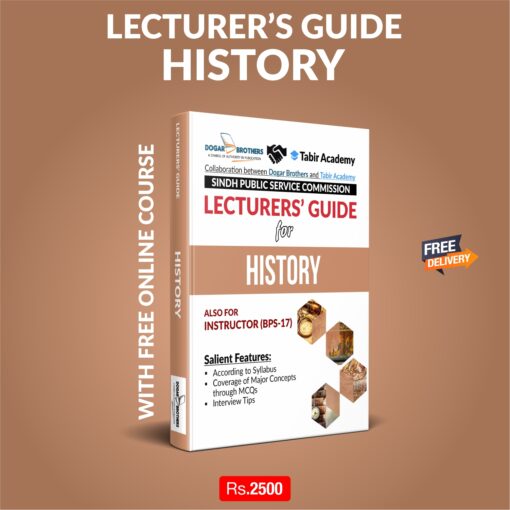 SPSC Lecturer's Guide for History