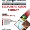FPSC Lecturer's Guide for Botany