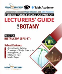 FPSC Lecturer's Guide for Botany