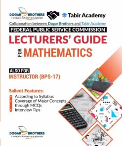 FPSC Lecturer's Guide for Mathematics