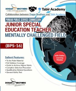 PPSC Junior Special Education Teacher Mentally Challenged Field Guide
