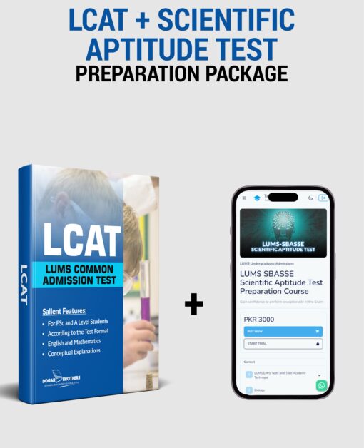 LCAT + Scientific Aptitude Test Preparation Package