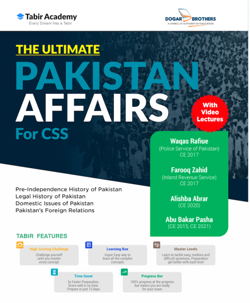 The Ultimate Pakistan Affairs for CSS