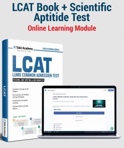 LCAT Guide + Scientific Aptitude Test Preparation Course Package