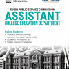 SPSC Assistant College Education Department Guide